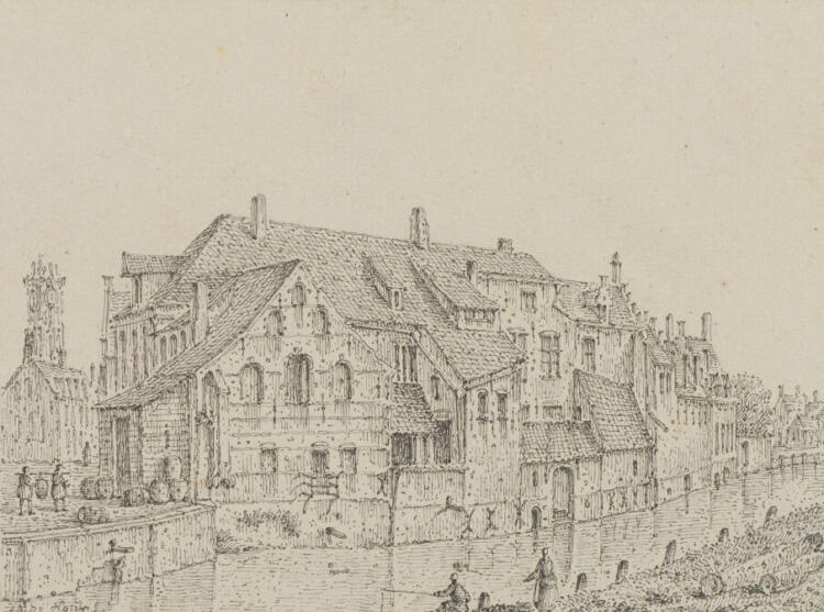 Pentekening begijnhof
